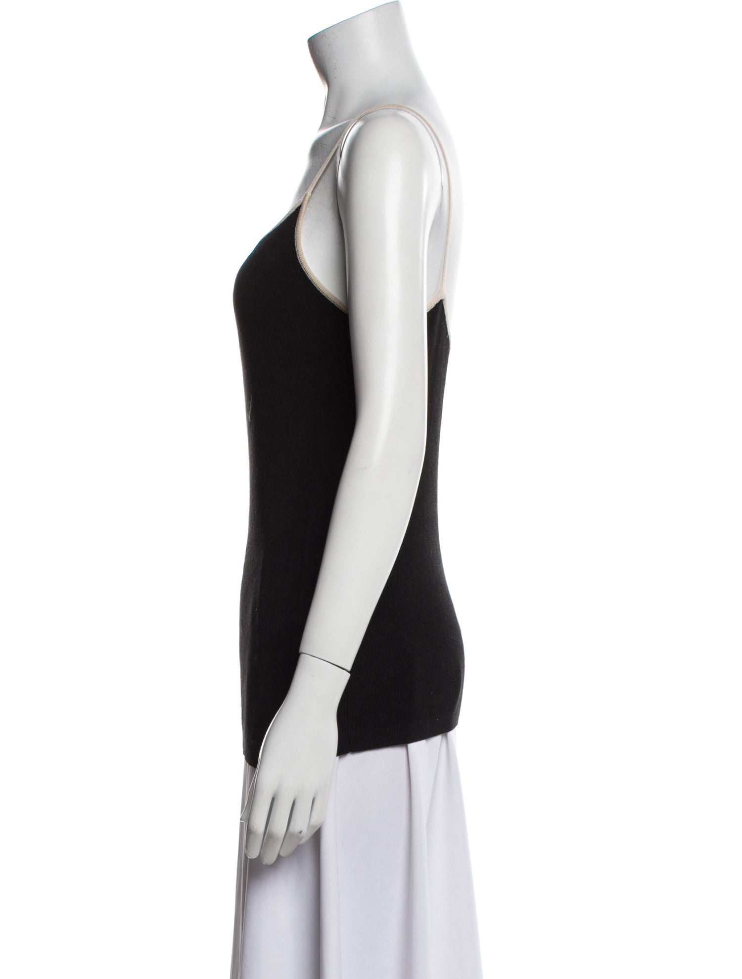 St. Agni Scoop Neck Sleeveless Top