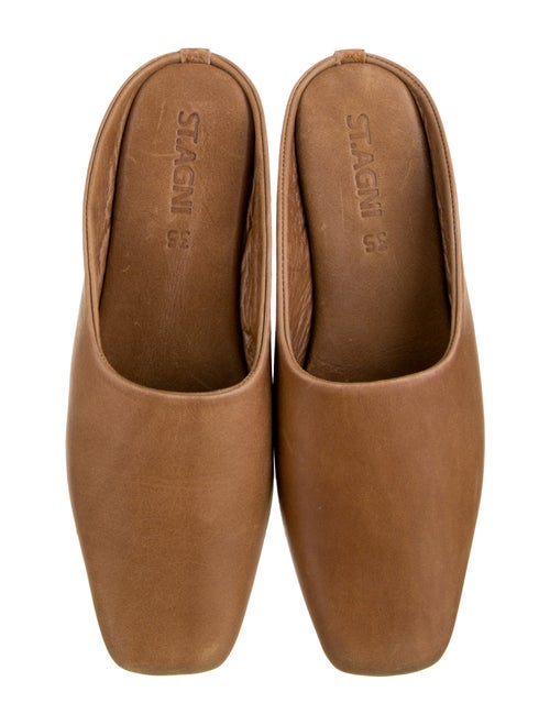 St. Agni Leather Mules