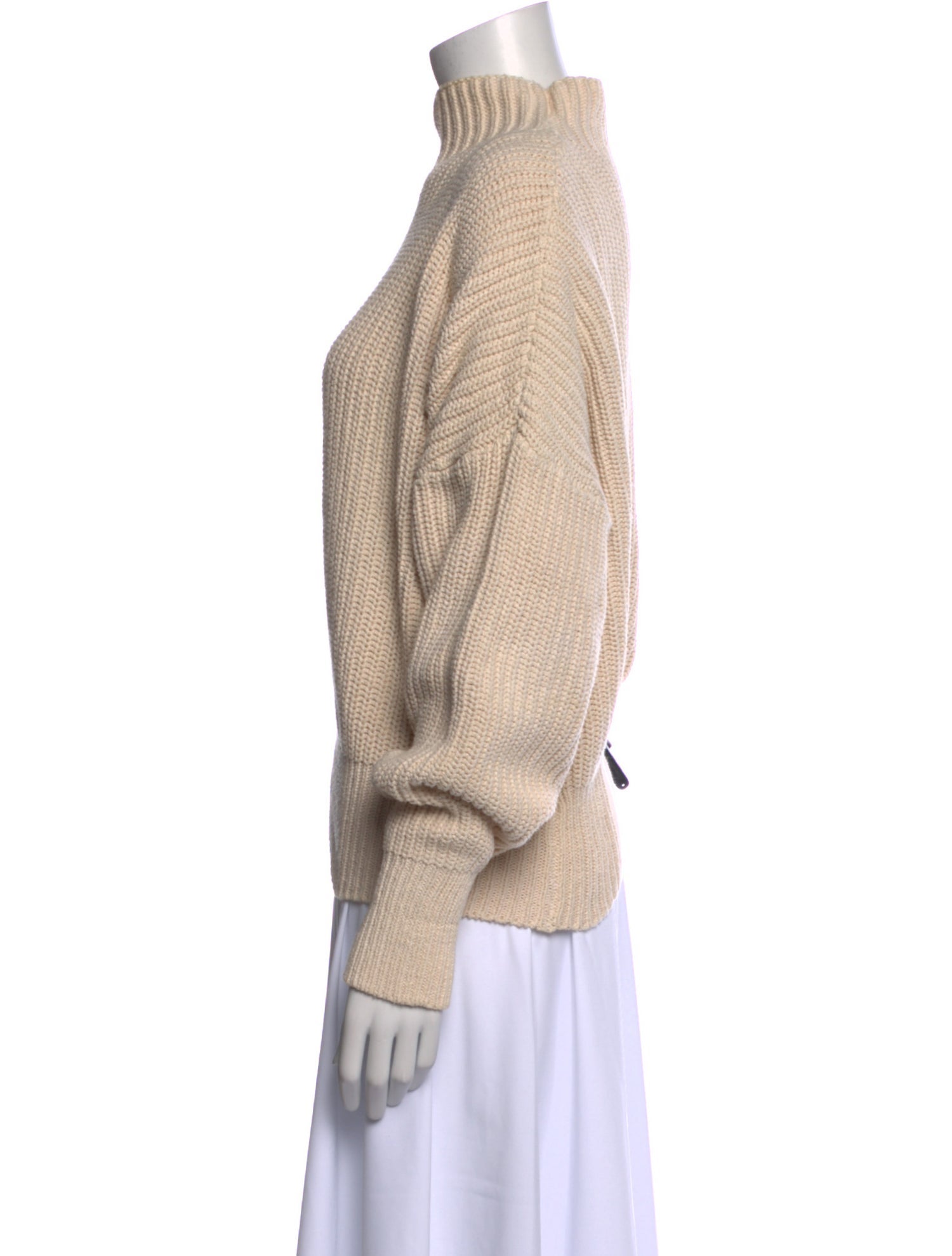St. Agni Mock Neck Long Sleeve Sweatshirt