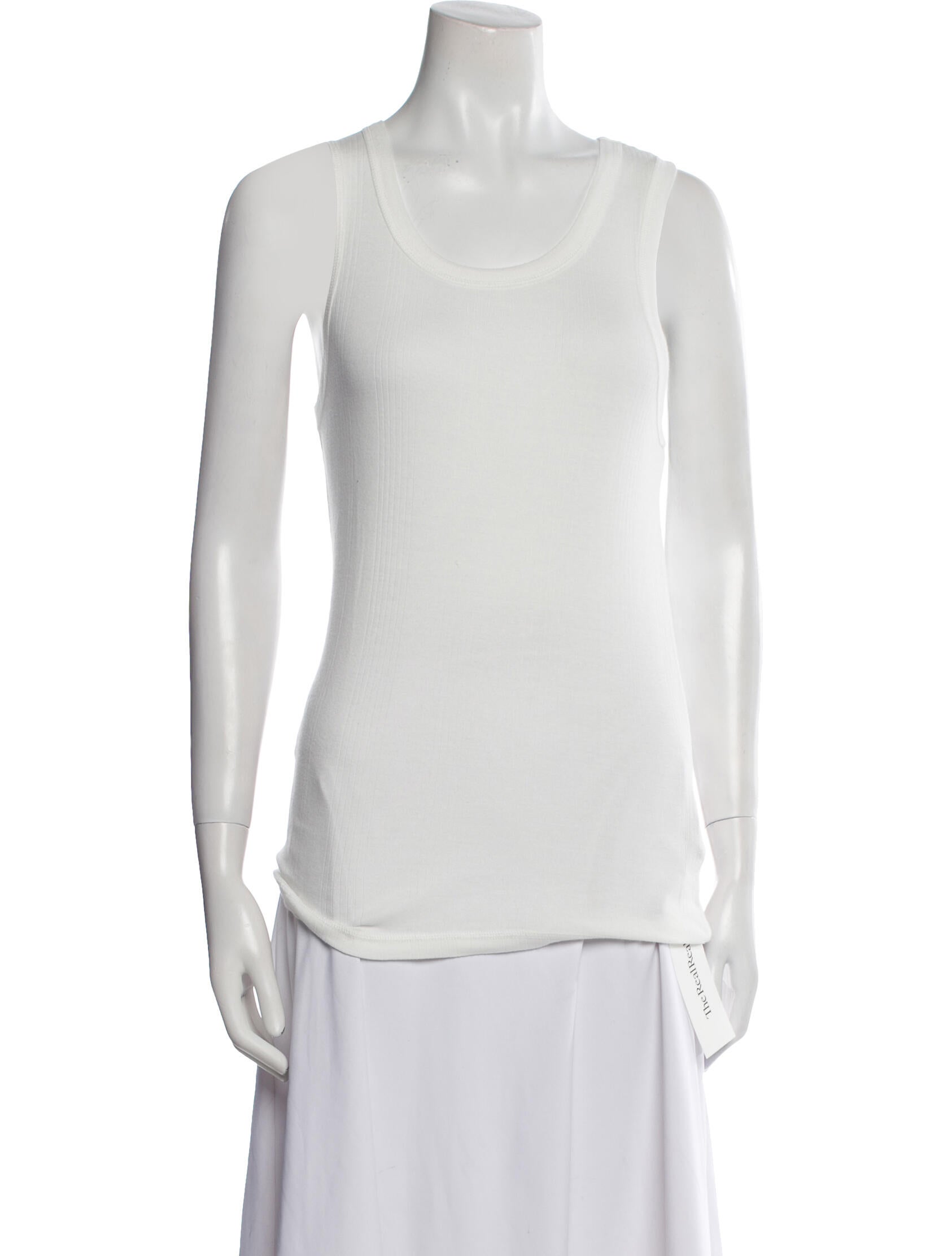 St. Agni Scoop Neck Sleeveless Top