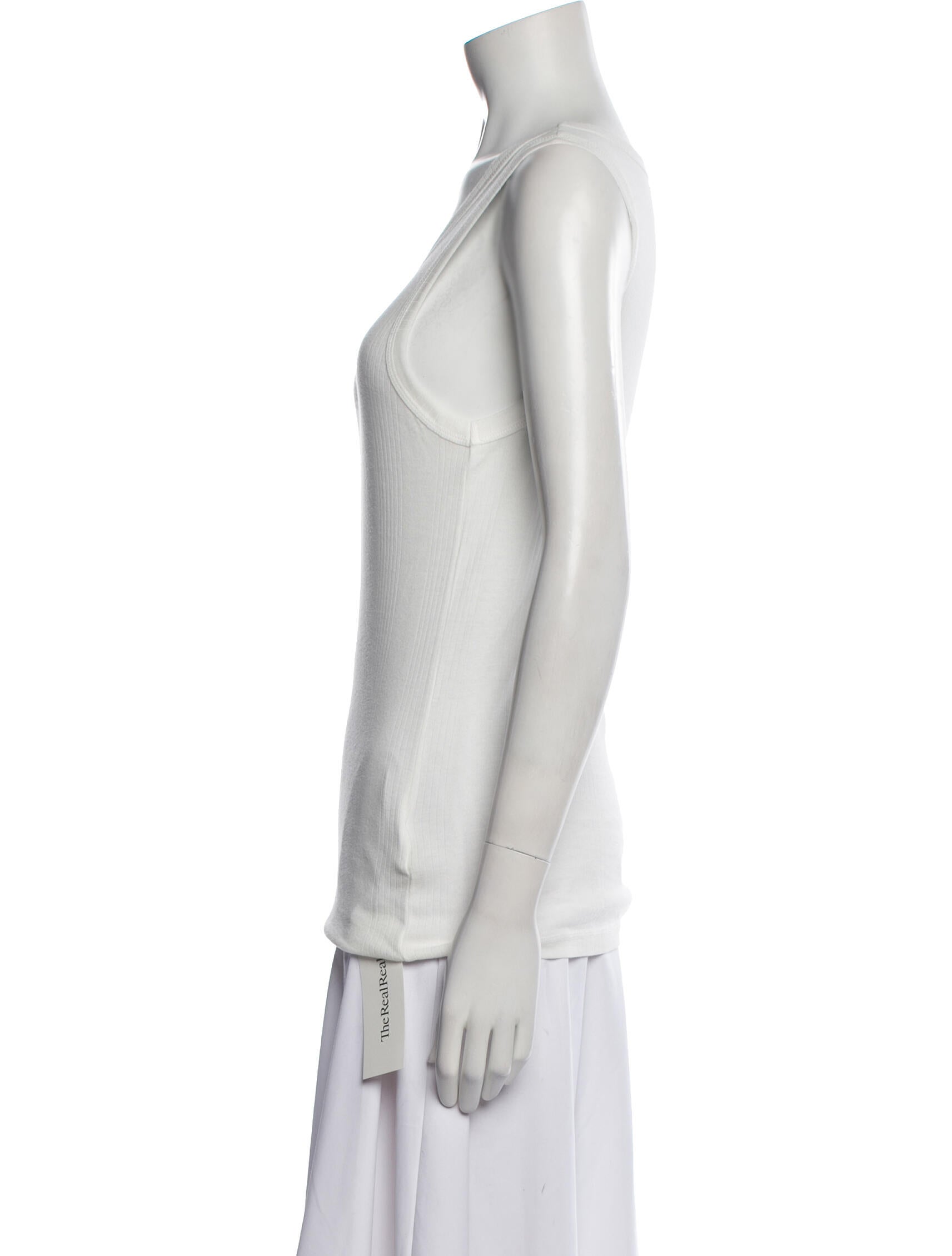 St. Agni Scoop Neck Sleeveless Top