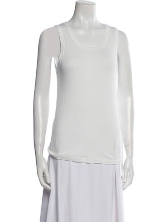 St. Agni Scoop Neck Sleeveless Top