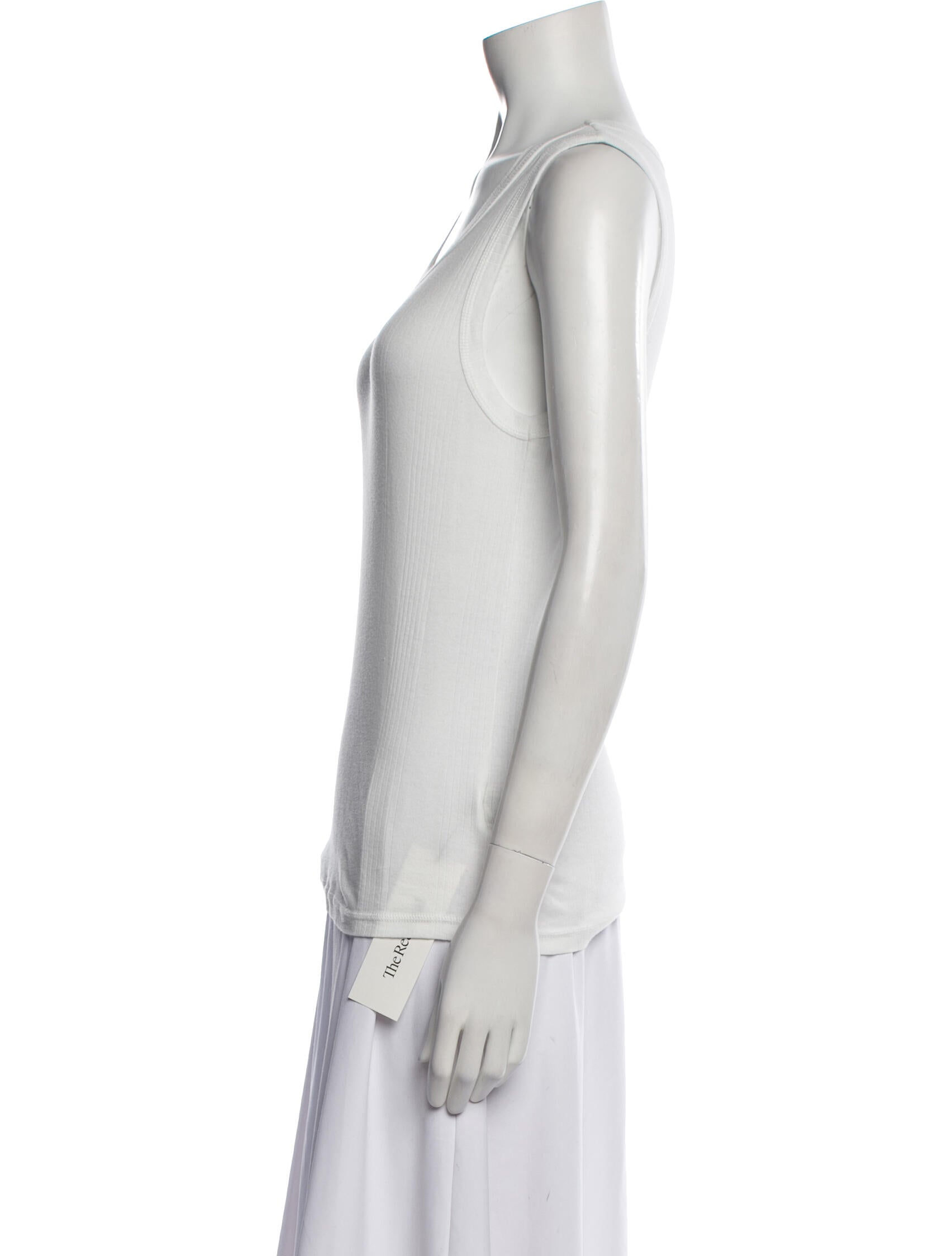St. Agni Scoop Neck Sleeveless Top