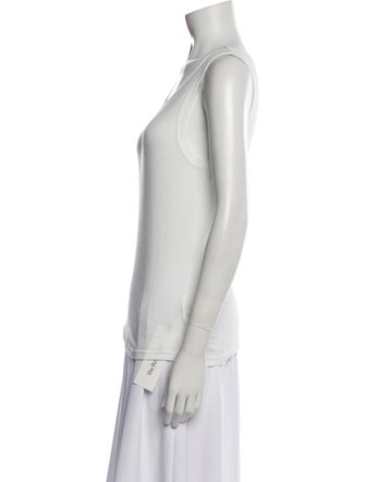 St. Agni Scoop Neck Sleeveless Top