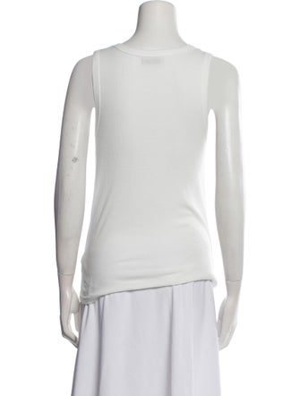 St. Agni Scoop Neck Sleeveless Top