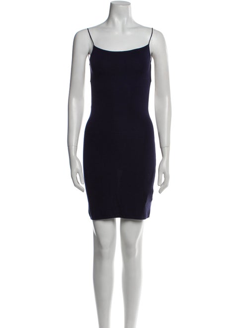 St. Agni Square Neckline Mini Dress
