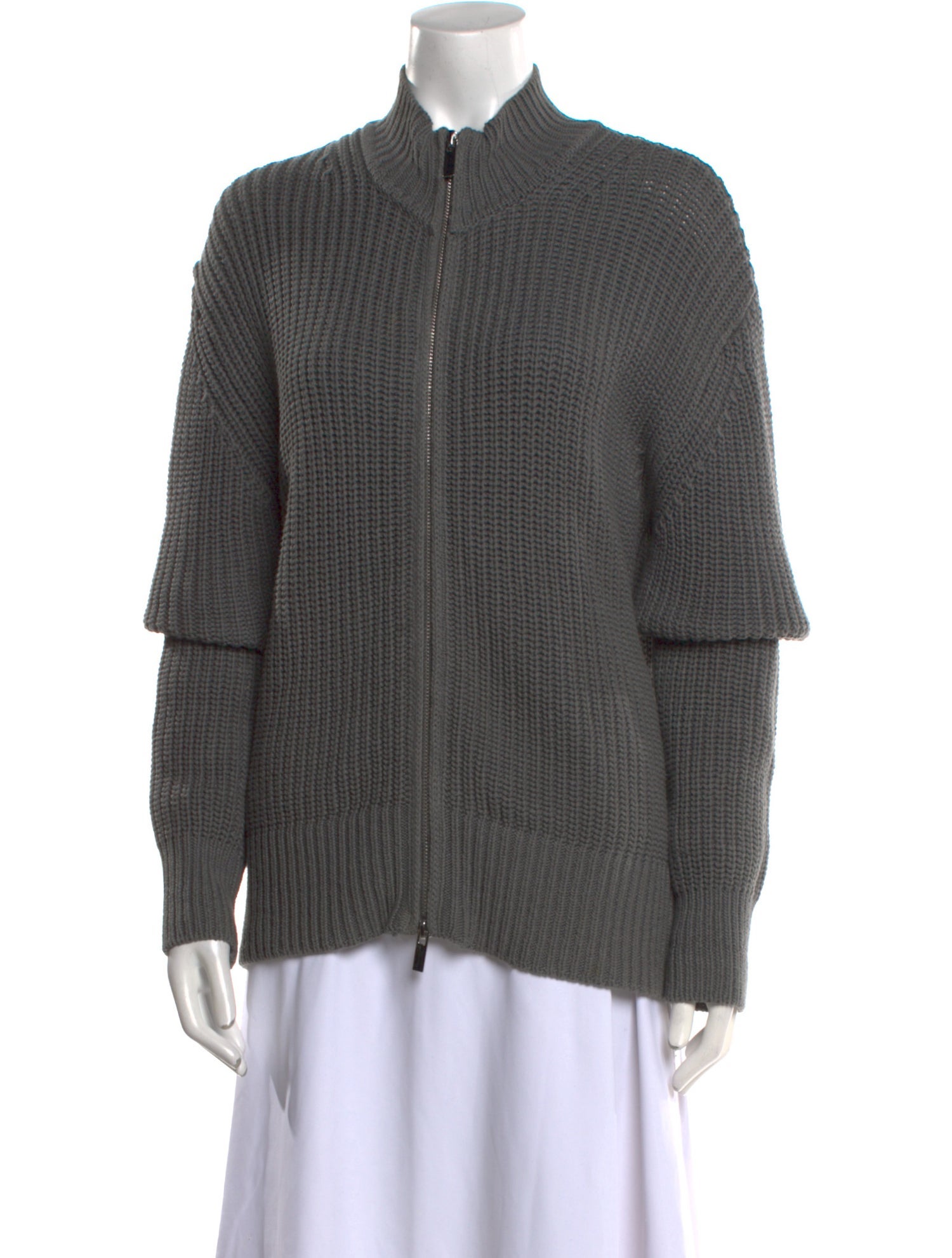 St. Agni Mock Neck Sweater