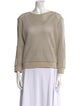 St. Agni Bateau Neckline Long Sleeve Sweatshirt