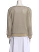 St. Agni Bateau Neckline Long Sleeve Sweatshirt