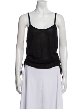 St. Agni Scoop Neck Sleeveless Top
