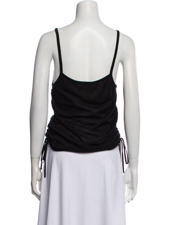 St. Agni Scoop Neck Sleeveless Top