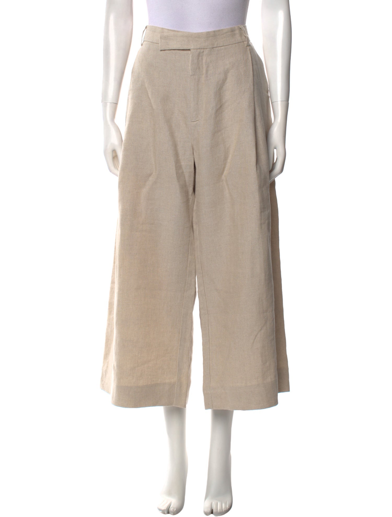 St. Agni Linen Wide Leg Pants