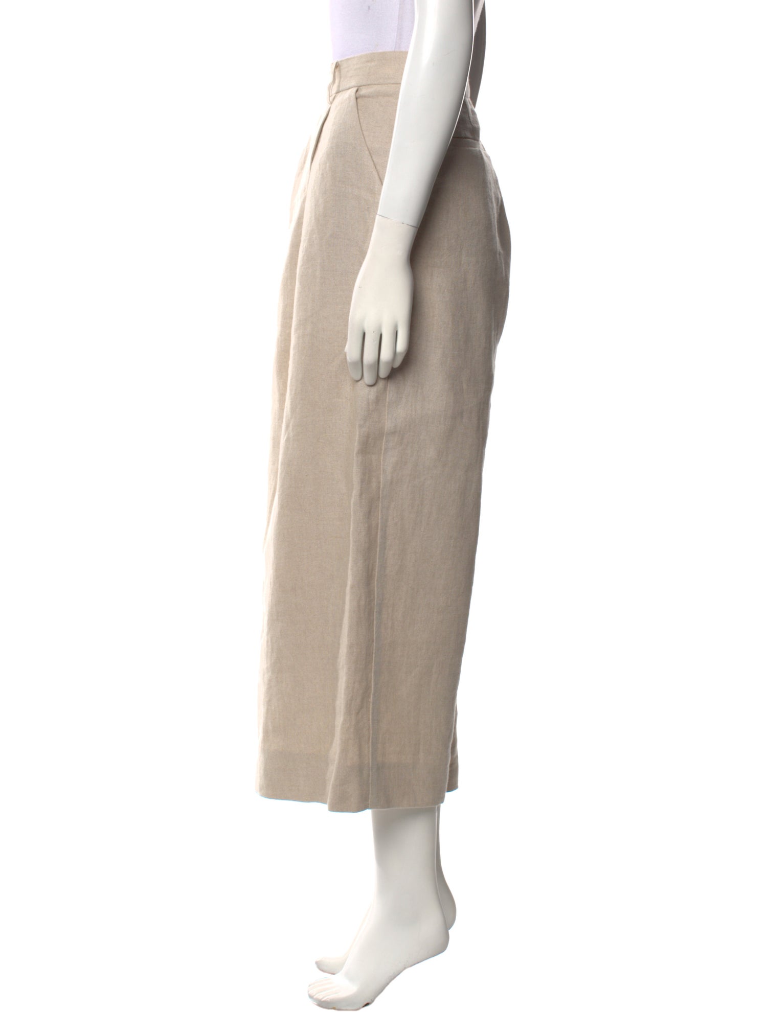 St. Agni Linen Wide Leg Pants