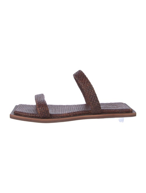 St. Agni Leather Slides