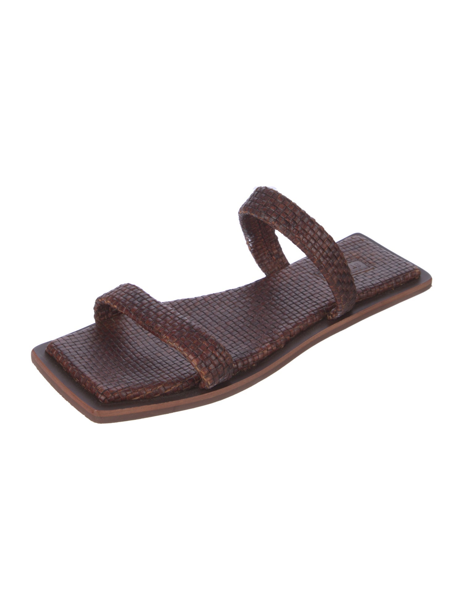 St. Agni Leather Slides