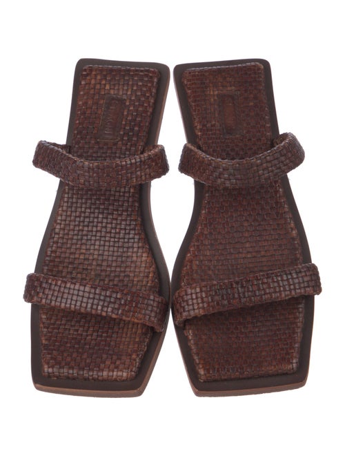 St. Agni Leather Slides