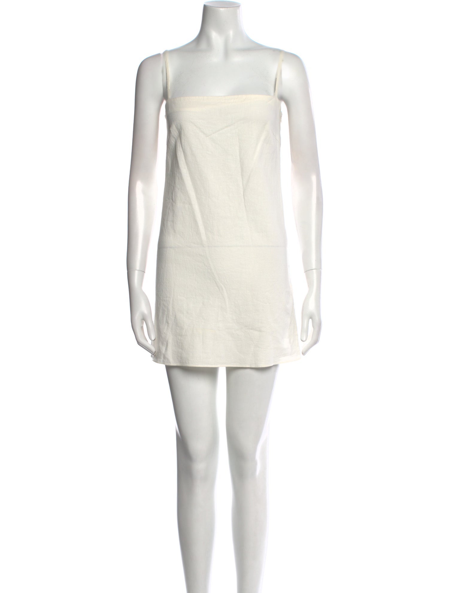 St. Agni Square Neckline Mini Dress