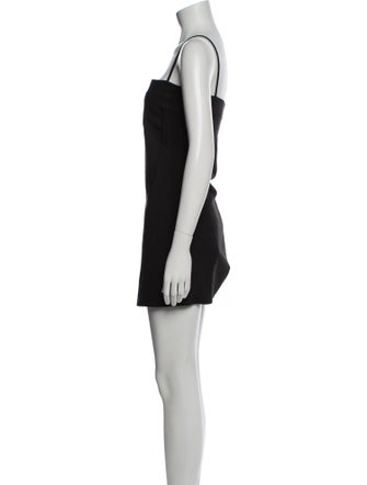 St. Agni Square Neckline Mini Dress