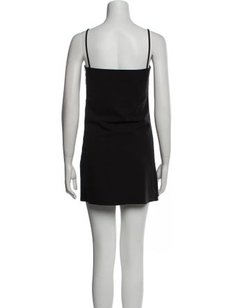 St. Agni Square Neckline Mini Dress