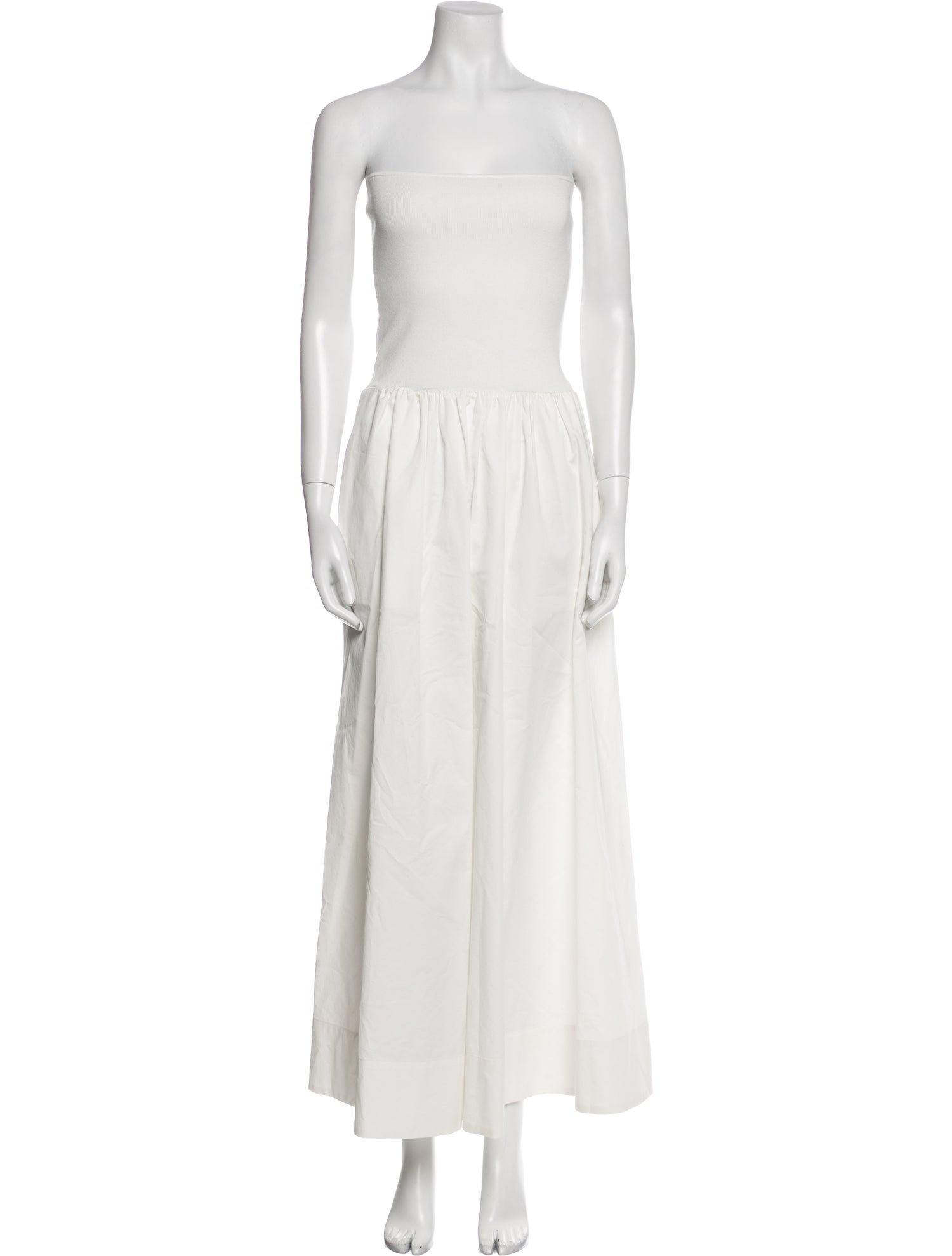 St. Agni Strapless Long Dress