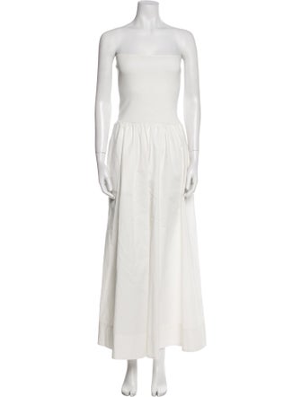 St. Agni Strapless Long Dress