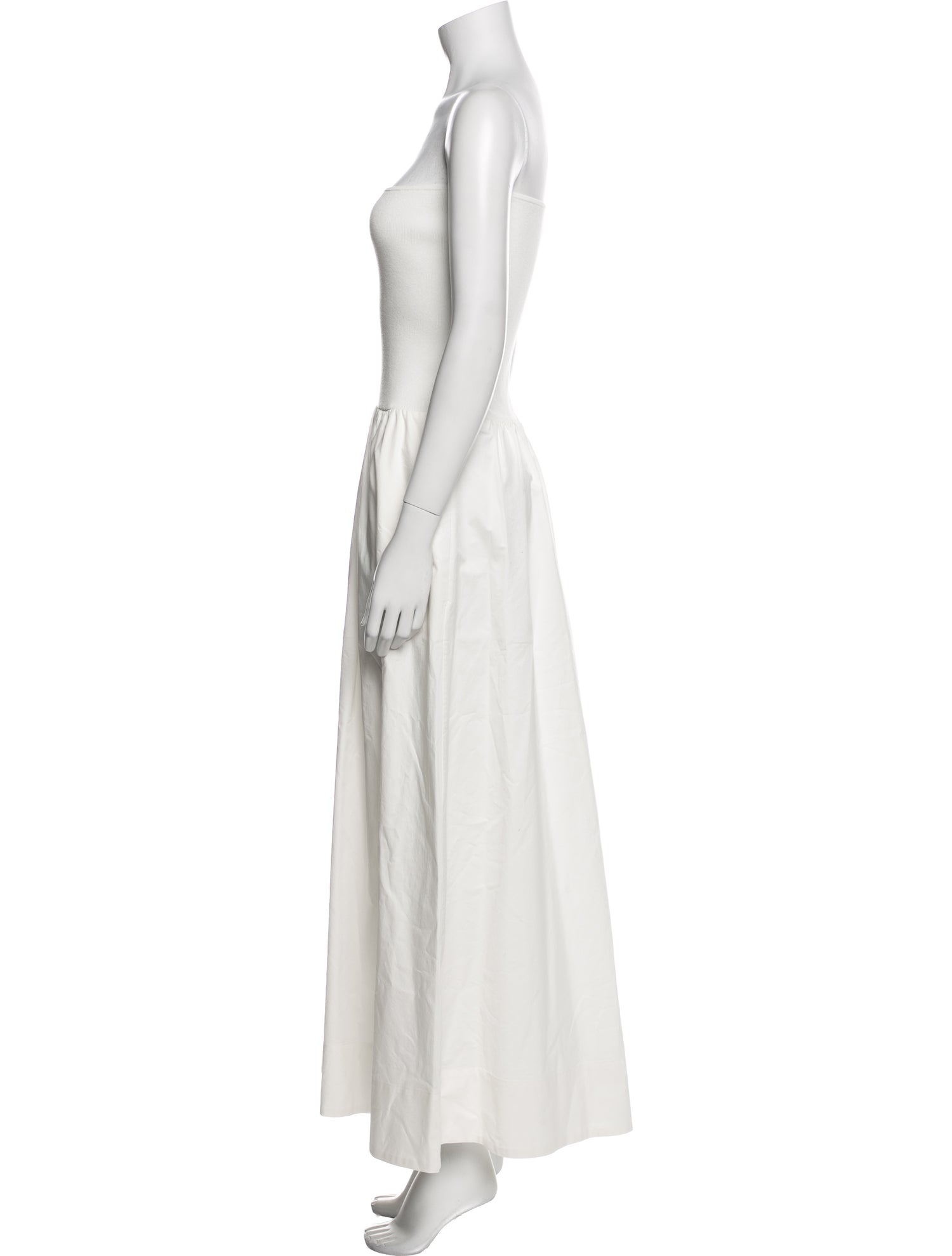 St. Agni Strapless Long Dress