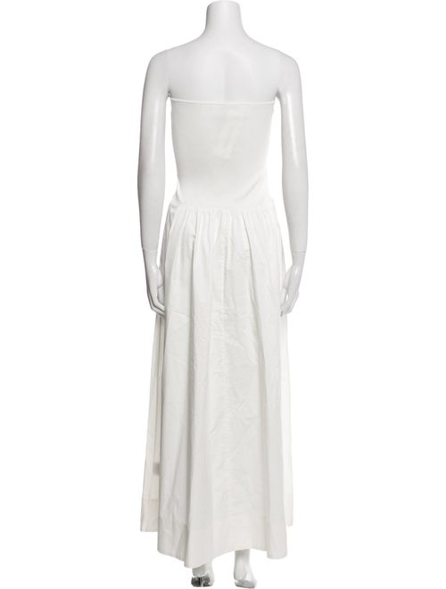 St. Agni Strapless Long Dress