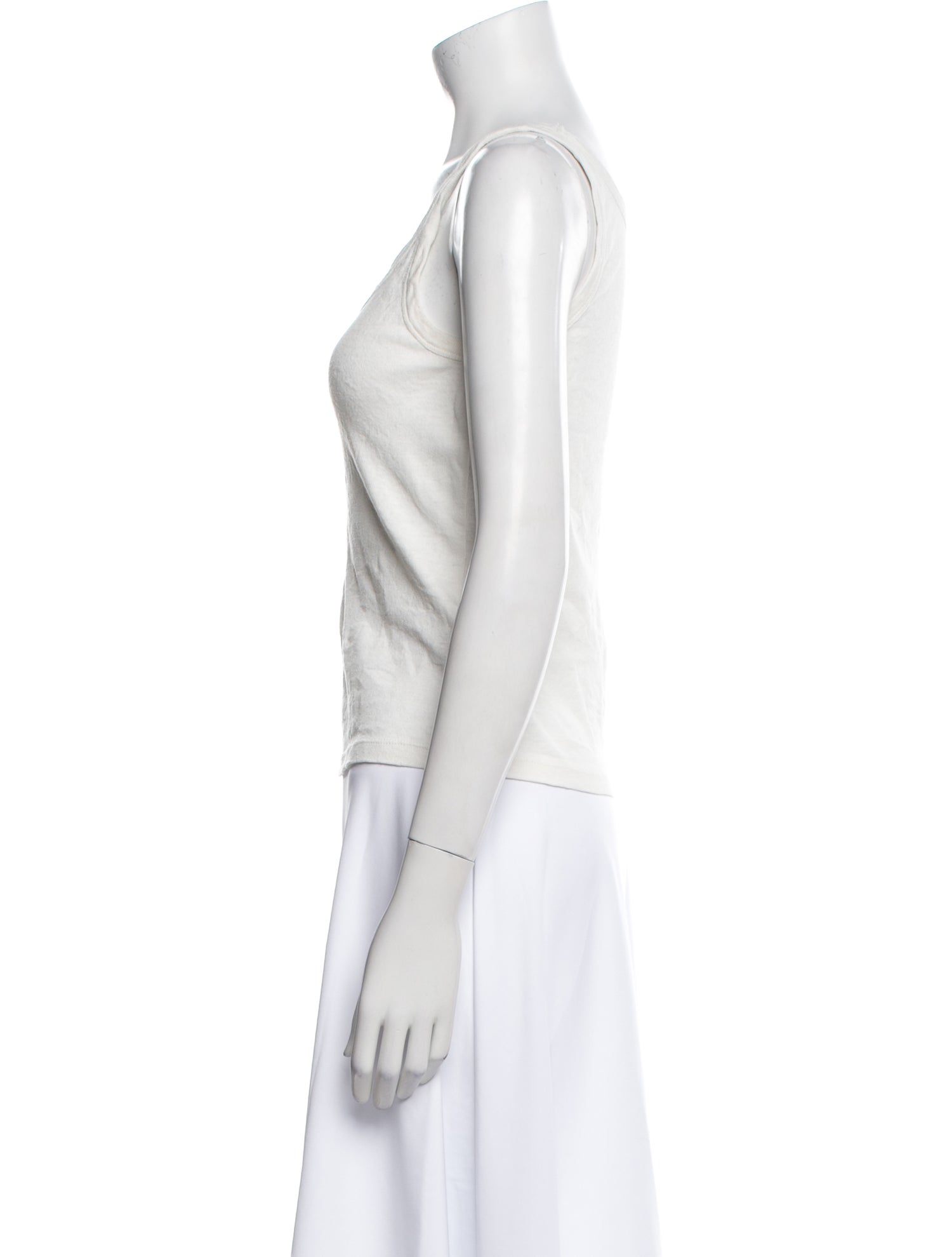 St. Agni Scoop Neck Sleeveless Top