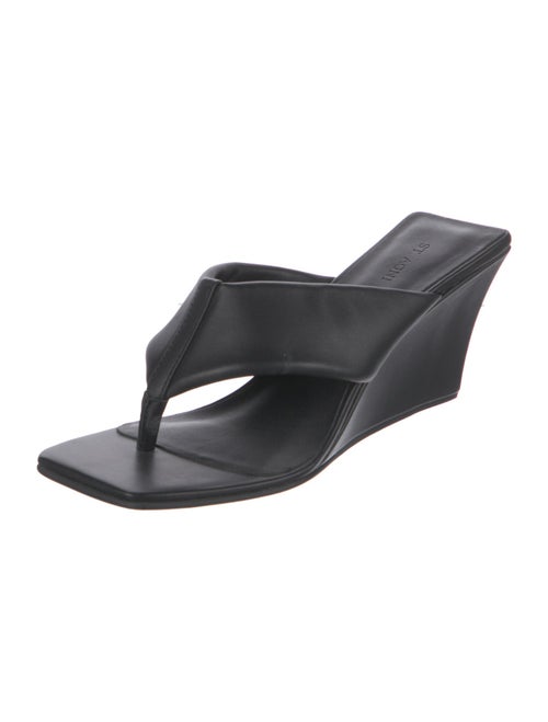 St. Agni Leather Slides