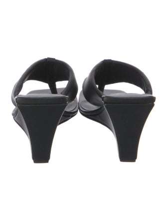 St. Agni Leather Slides