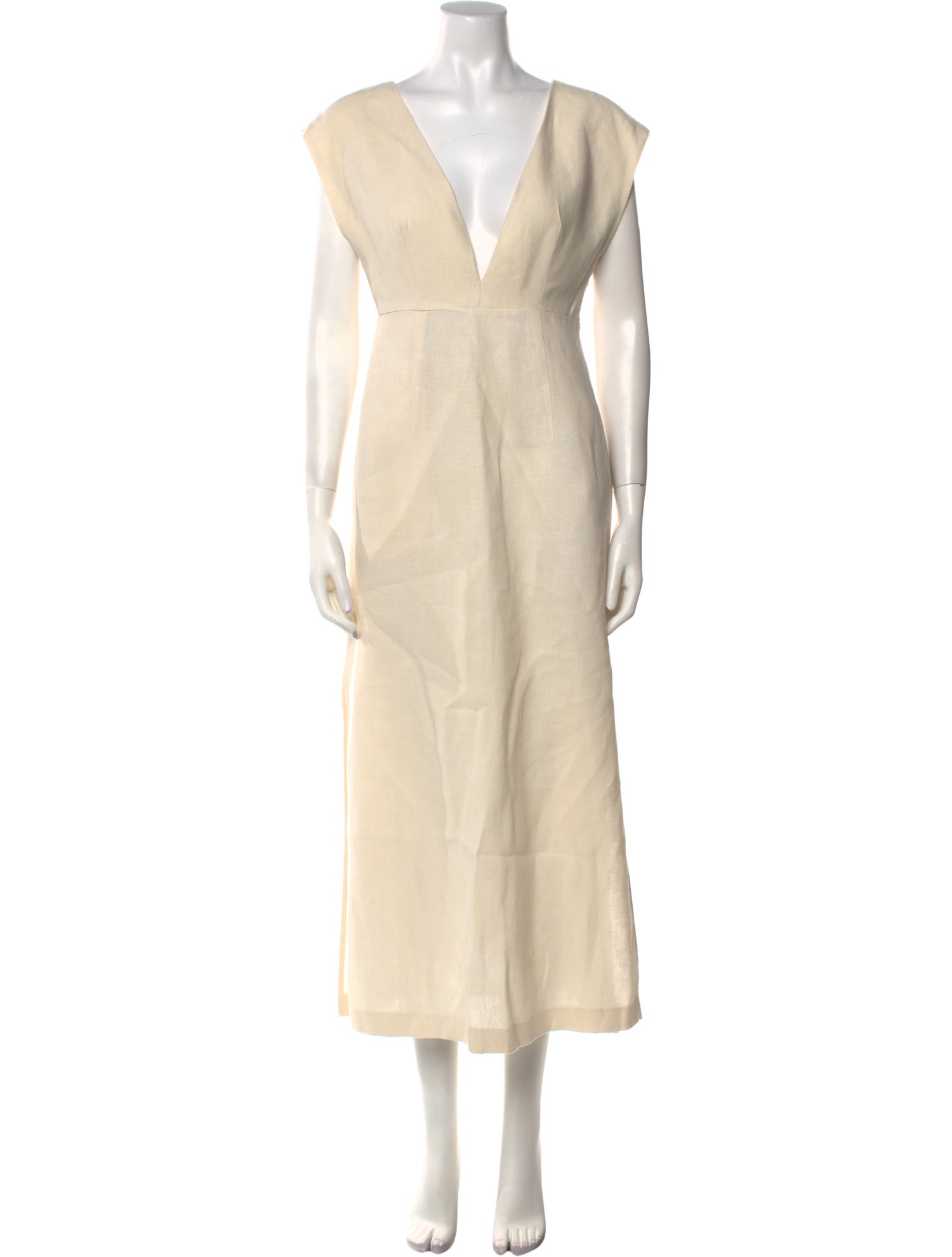 St. Agni Linen Long Dress