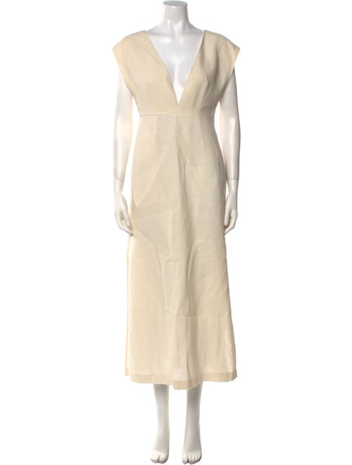 St. Agni Linen Long Dress
