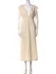 St. Agni Linen Long Dress