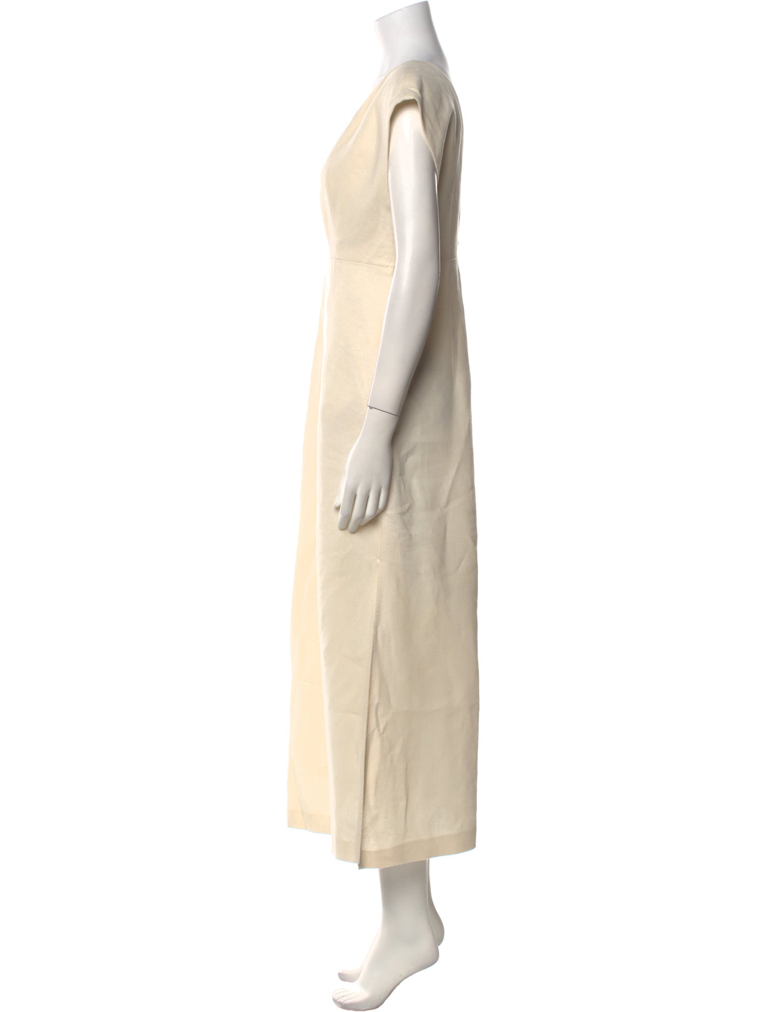 St. Agni Linen Long Dress