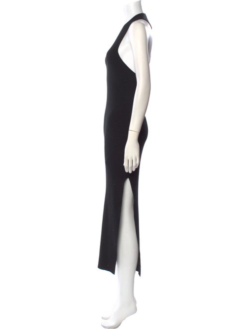 St. Agni Scoop Neck Long Dress