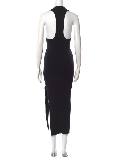 St. Agni Scoop Neck Long Dress