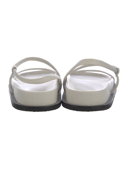 St. Agni Leather Slingback Sandals