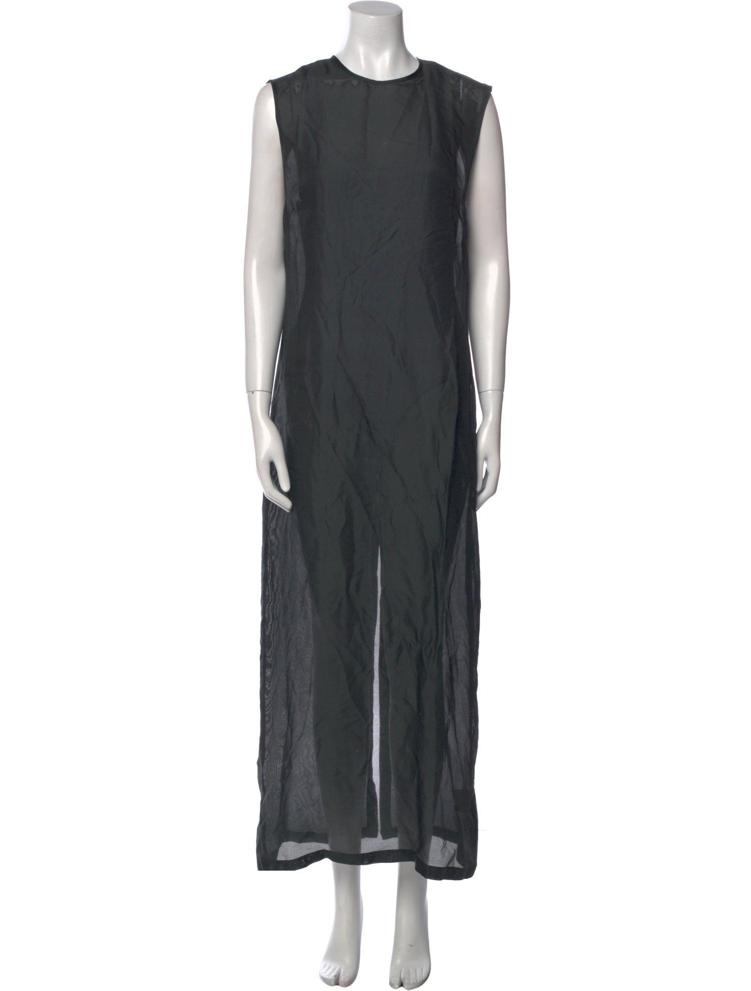 St. Agni Crew Neck Mini Dress