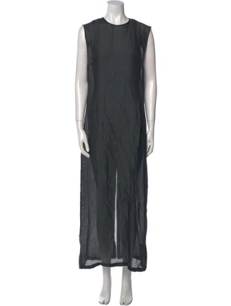 St. Agni Crew Neck Mini Dress