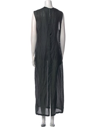 St. Agni Crew Neck Mini Dress