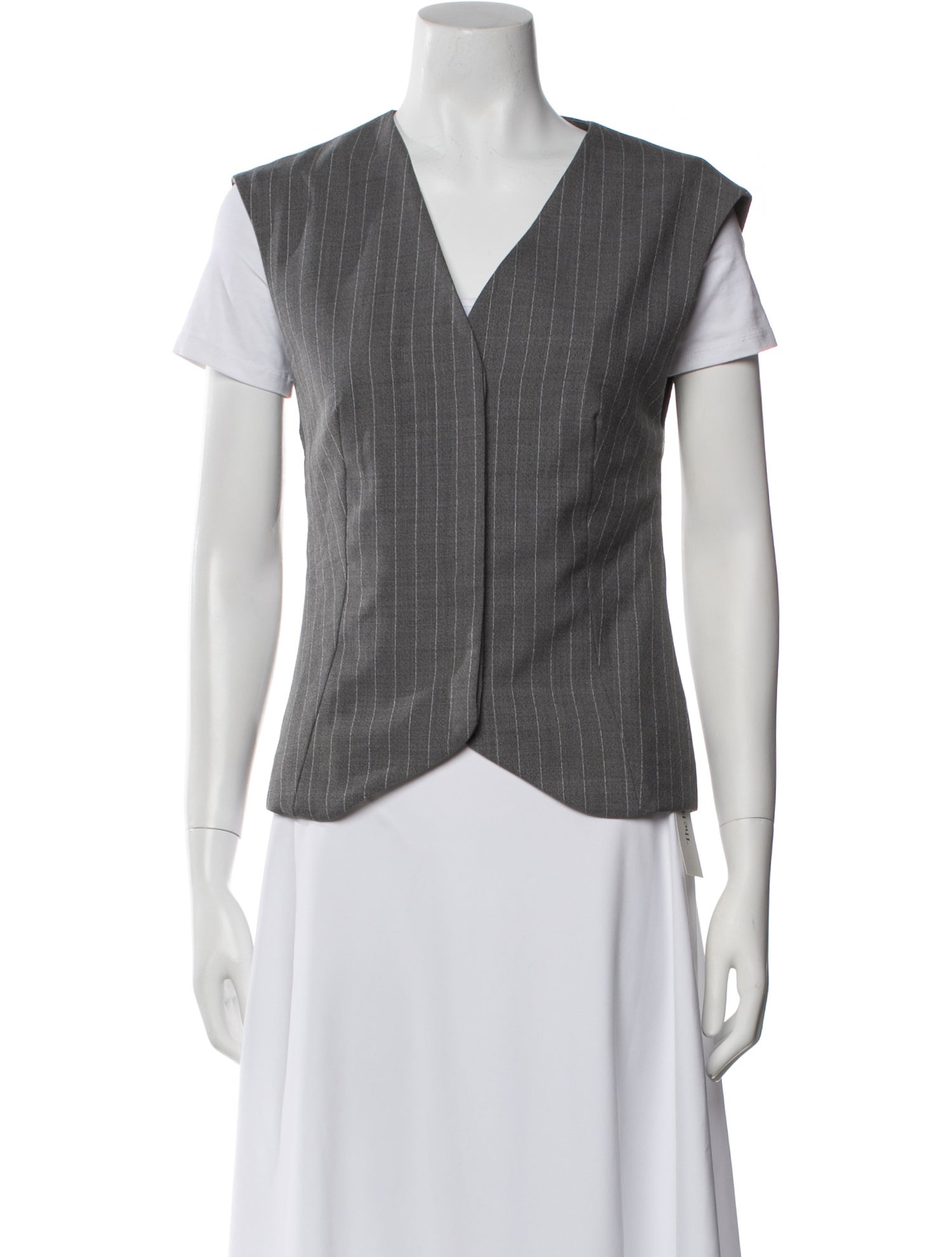 St. Agni Wool Striped Vest