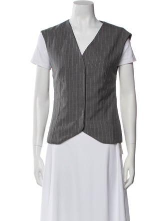 St. Agni Wool Striped Vest