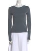 St. Agni Scoop Neck Long Sleeve Top