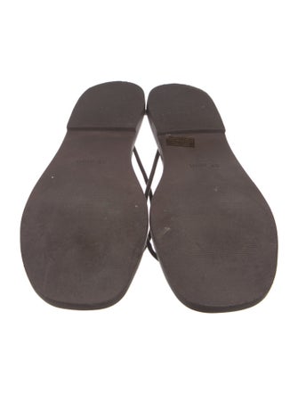 St. Agni Leather Slides