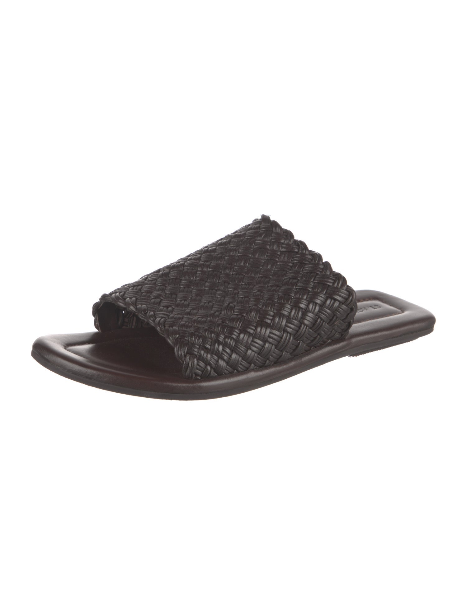 St. Agni Leather Slides