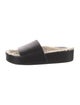 St. Agni Leather Slides