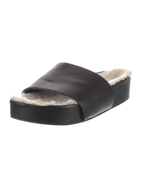 St. Agni Leather Slides