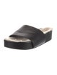 St. Agni Leather Slides