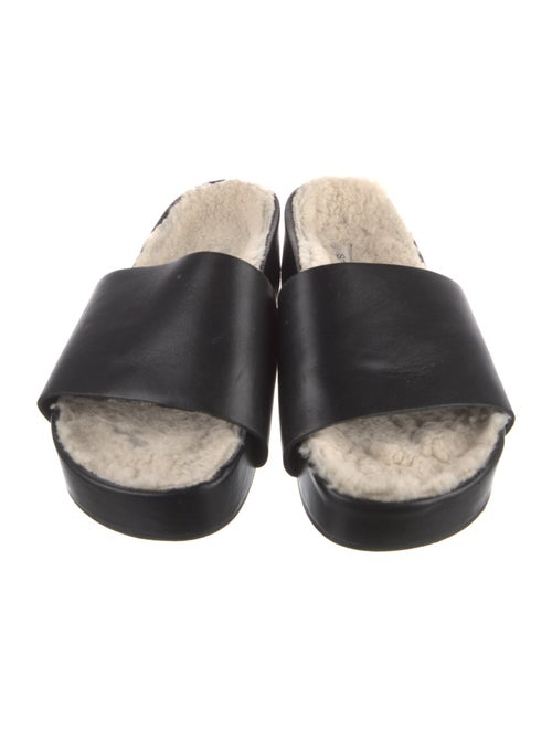 St. Agni Leather Slides