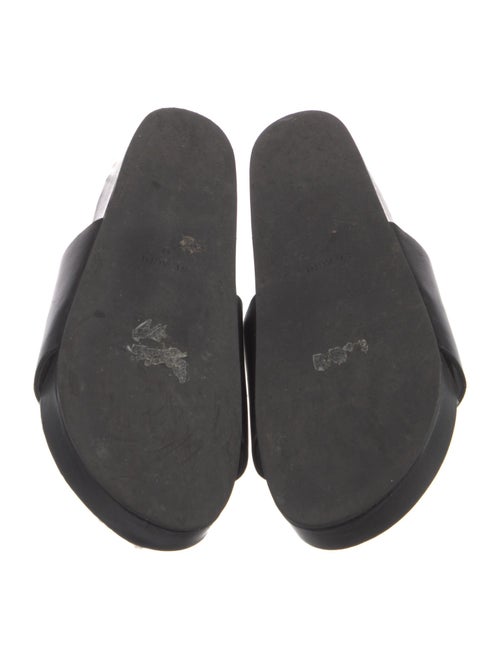 St. Agni Leather Slides